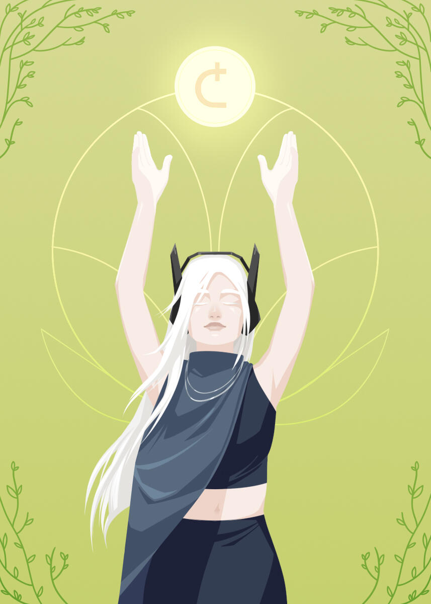 Queen of Coins ▲ Provider, security, sensibility ▼ Lack of balance, competing priorities, self-absorption