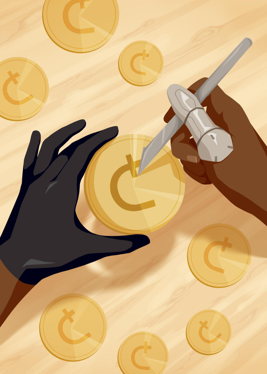 Eight of Coins ▲ Mastery, perfecting a craft, learning ▼ Perfectionism, rigidity, misdirected effort
