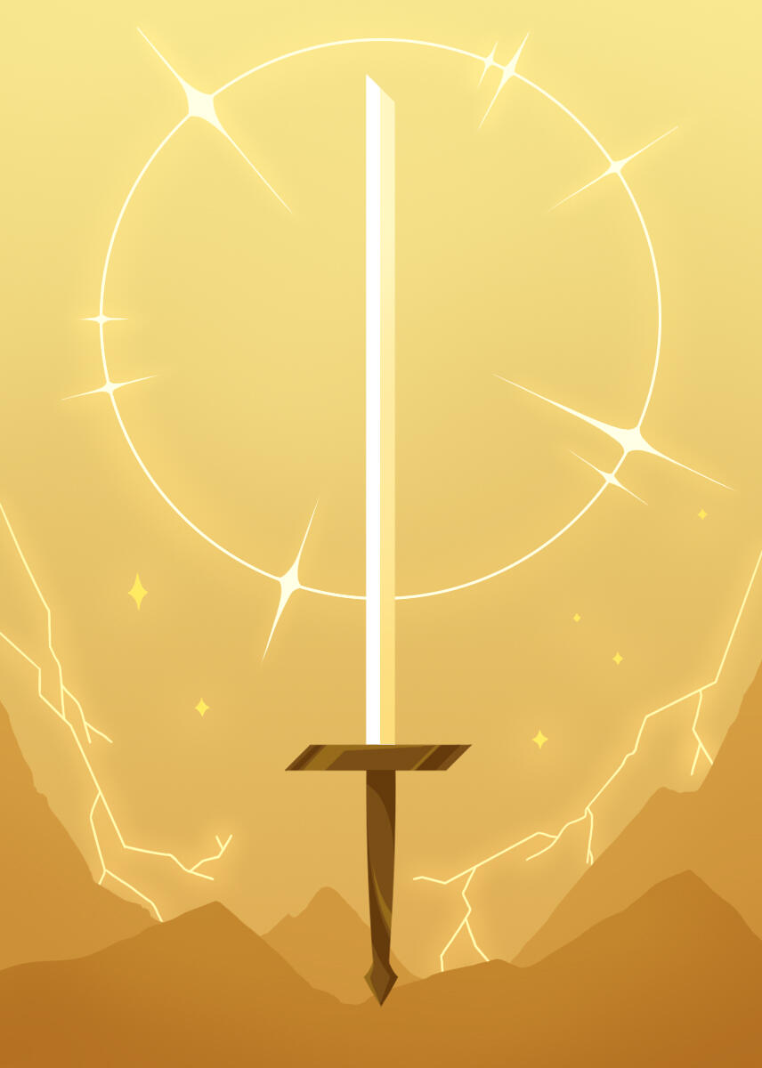 Ace of Swords ▲ Clarity, breakthrough, pursuit of truth ▼ Confusion, poor planning, miscommunication